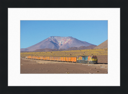 Railway Journey through Cerro Ascotan - Great Pictures Framed