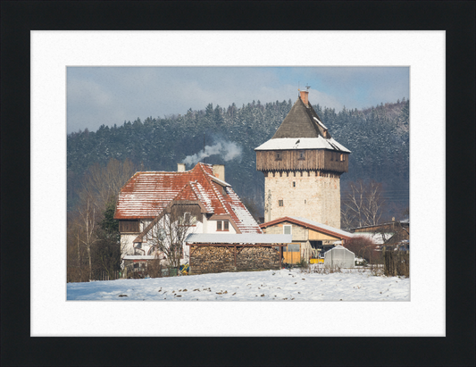 Residential Tower in  Żelaźnie - Great Pictures Framed