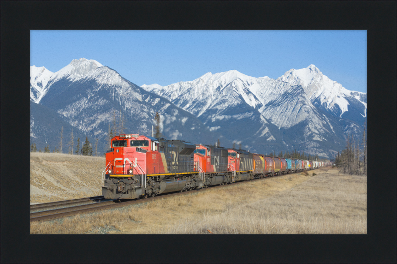 Hinton to Jasper Route - Great Pictures Framed