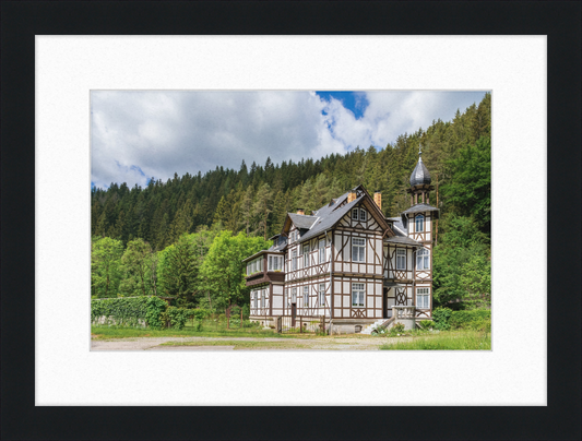 Half-timbered Mansion - Great Pictures Framed