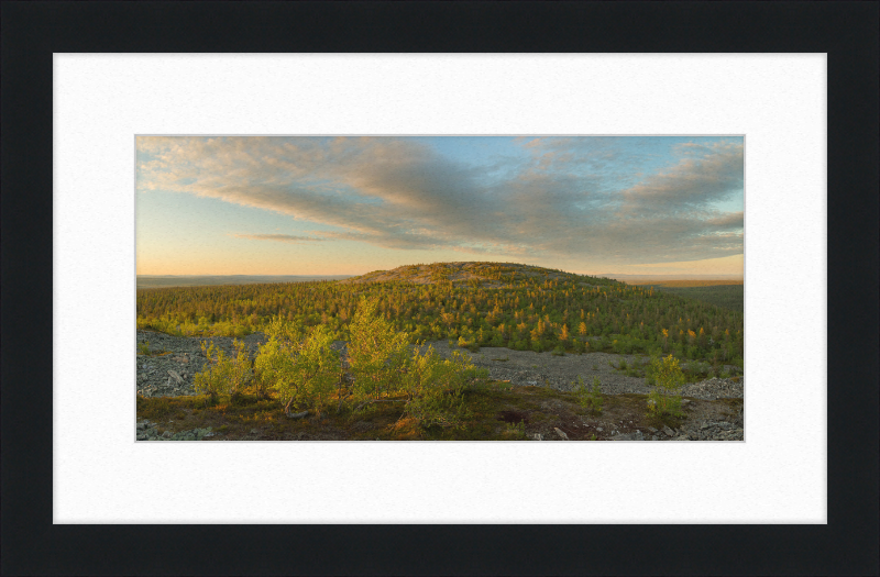 Oratunturi Central Summit, Sodankylä, Lapland, Finland - Great Pictures Framed