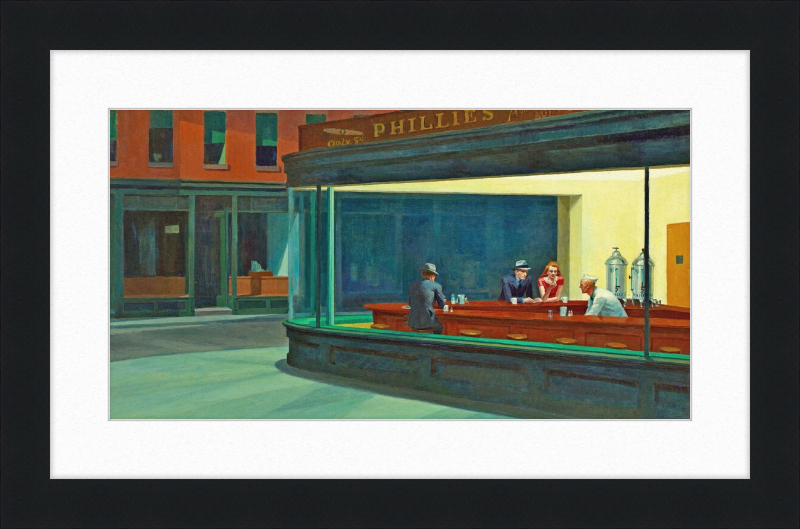 Nighthawks - Great Pictures Framed