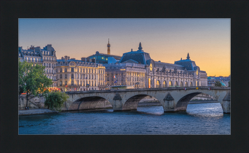 Pont Royal and the Musée d'Orsay, Paris - Great Pictures Framed