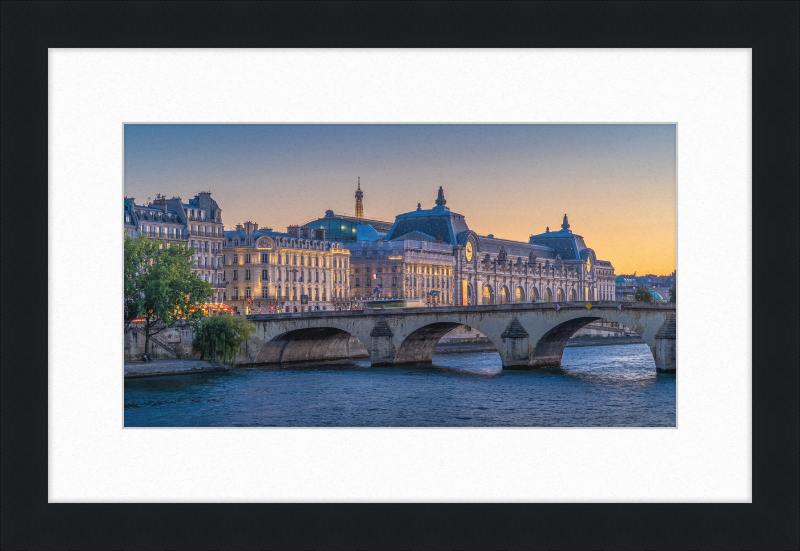 Pont Royal and the Musée d'Orsay, Paris - Great Pictures Framed