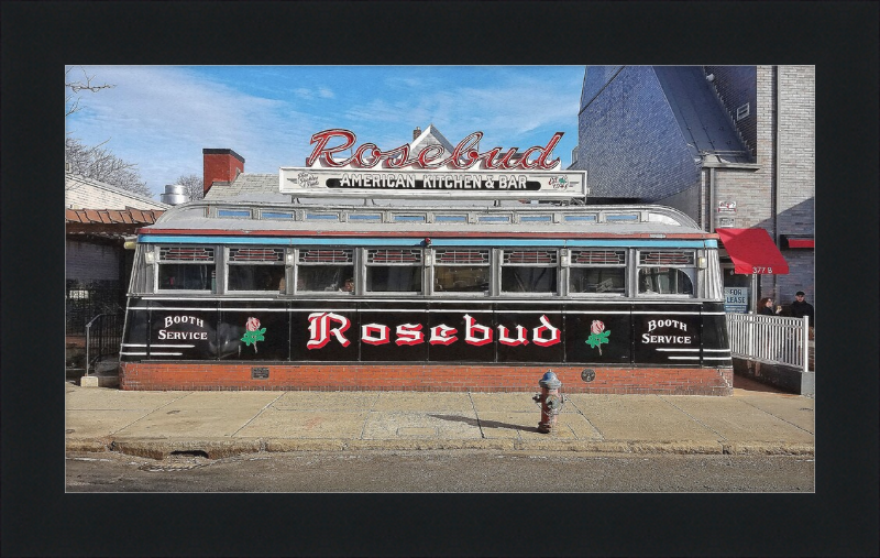 Rosebud Diner - Somerville, MA - Great Pictures Framed