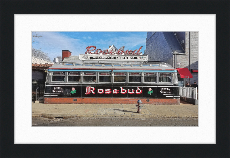 Rosebud Diner - Somerville, MA - Great Pictures Framed