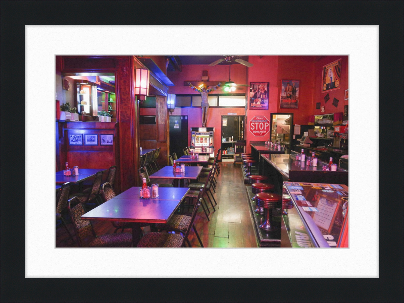 Roxy Diner - Great Pictures Framed