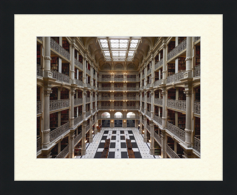 Peabody Institute Library - Great Pictures Framed