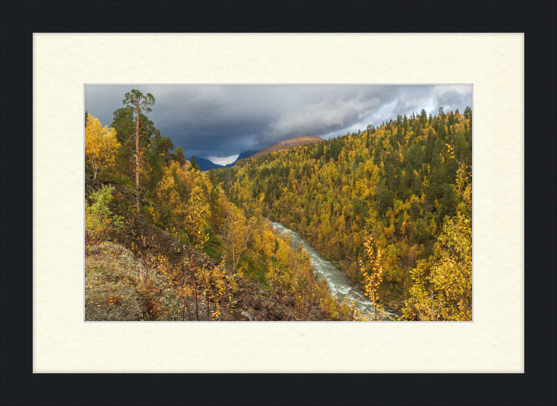 Graddiselva River in Junkerdalen, Saltdal, Nordland, Norway - Great Pictures Framed