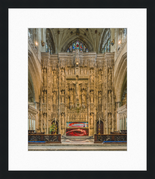 Winchester Cathedral High Altar, Hampshire, UK - Great Pictures Framed