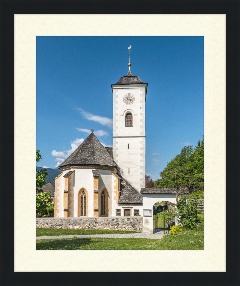 Nötsch Saak Church of St. Kanzian - Great Pictures Framed