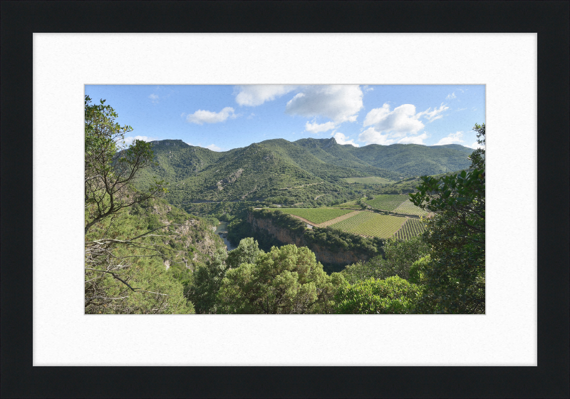 Orb River, Vieussan, Hérault - Great Pictures Framed