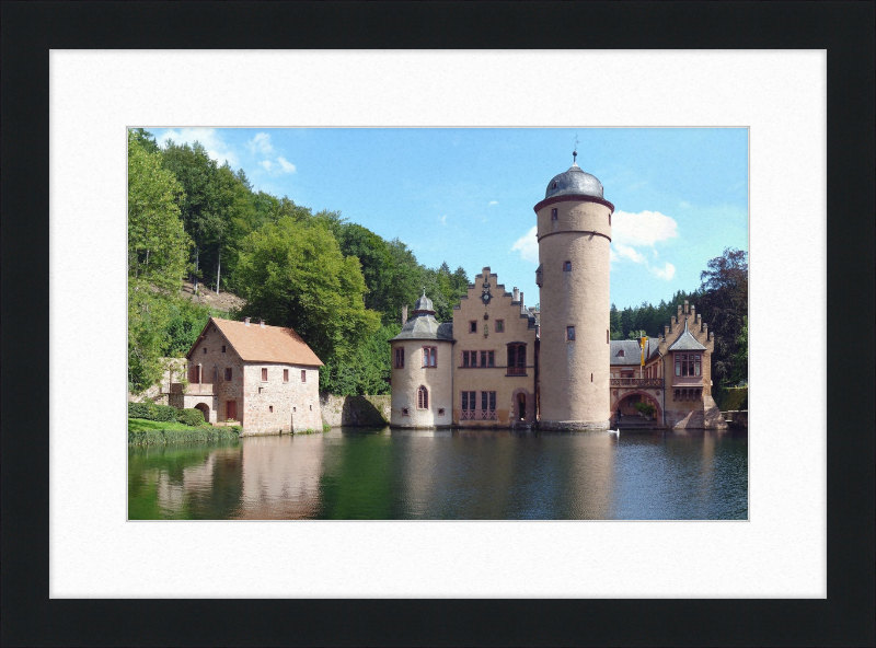 Wasserschloss Mespelbrunn - Great Pictures Framed