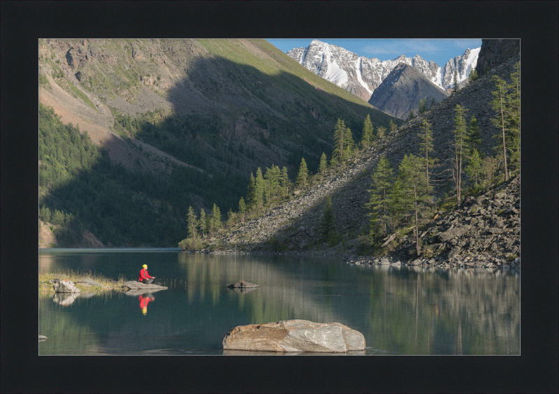 Northern End of the Lower Shavlinsky Lake - Great Pictures Framed