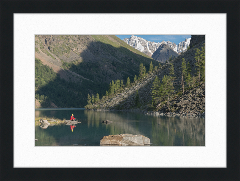 Northern End of the Lower Shavlinsky Lake - Great Pictures Framed