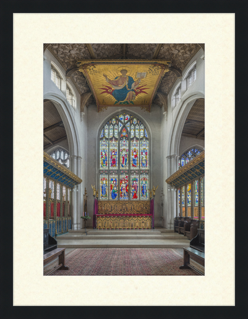 St Cyprian's Church Sanctuary, Clarence Gate, London, UK - Great Pictures Framed