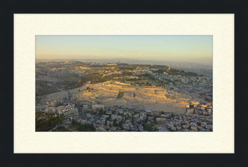 Sweeping Scenery of the Mount of Olives - Great Pictures Framed