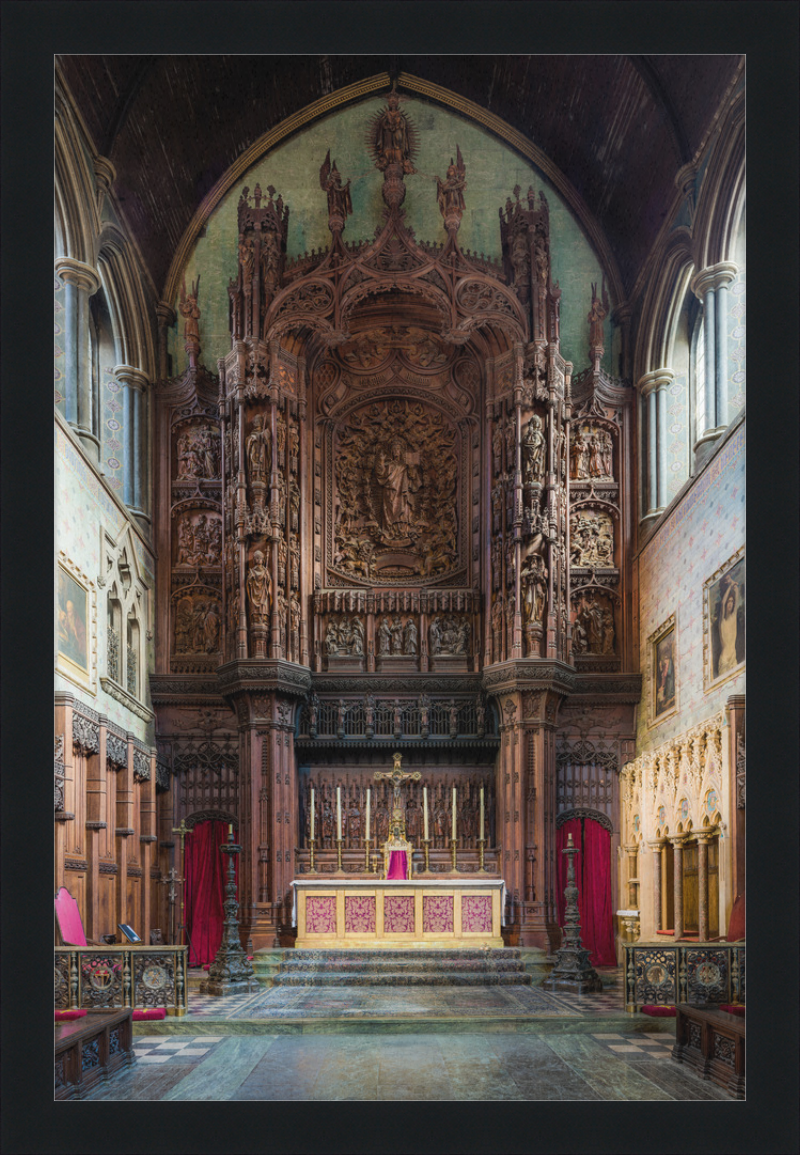 St Cuthbert's Church Philbeach Gardens Reredos, London, UK - Great Pictures Framed
