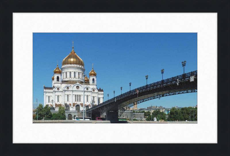 Saint Basil's Cathedral in Moscow's Red Square - Great Pictures Framed