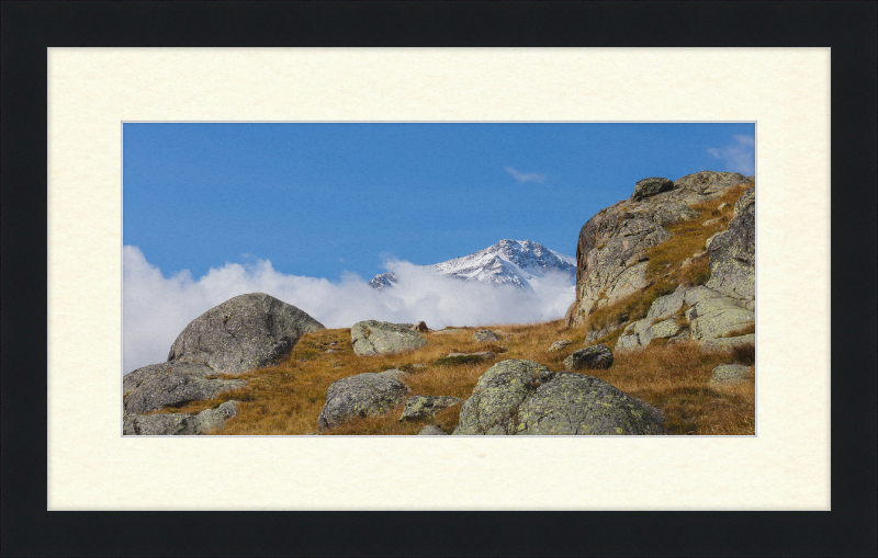 Views of Monte Cevedale - Great Pictures Framed