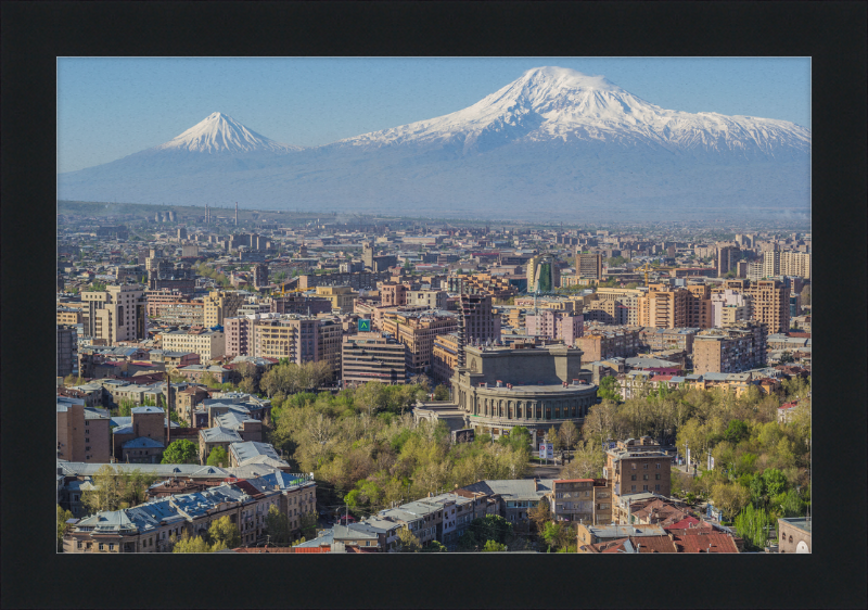 Mount Ararat and the Yerevan Skyline - Great Pictures Framed