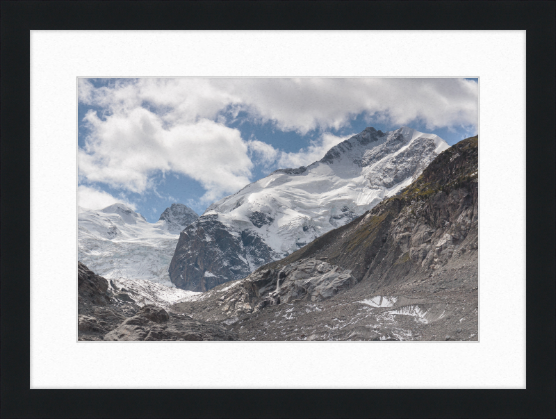 Gletsjerpad Trail to Morteratschgletsjer Glacier - Great Pictures Framed