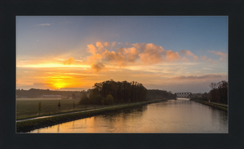 Dortmund-Ems-Kanal - Great Pictures Framed