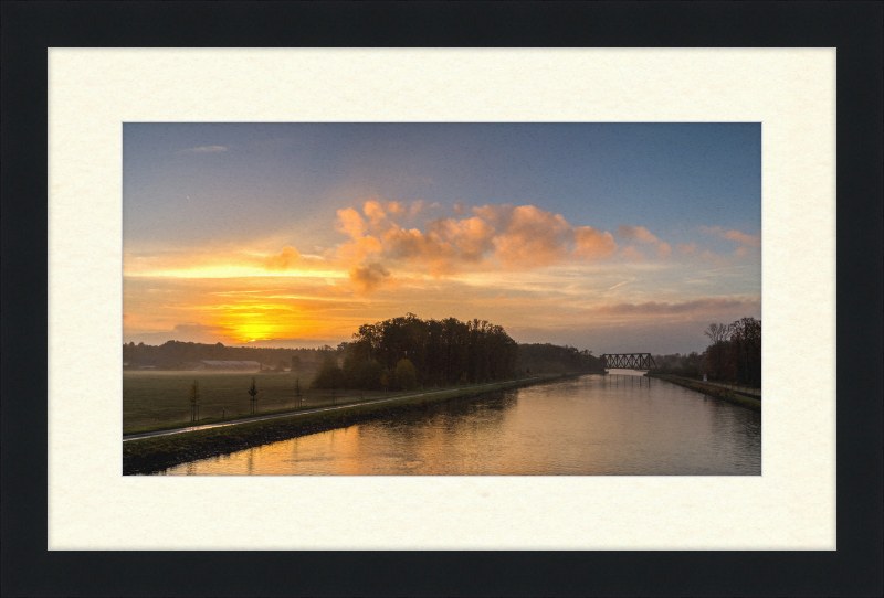 Dortmund-Ems-Kanal - Great Pictures Framed