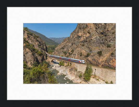A Train between Bolkuş and Karabük - Great Pictures Framed