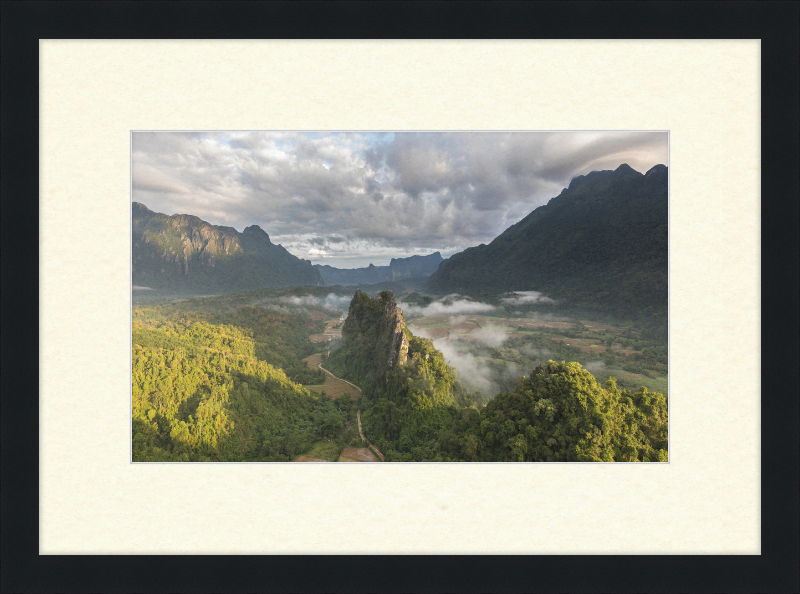 Laos' Karst Mountains - Great Pictures Framed