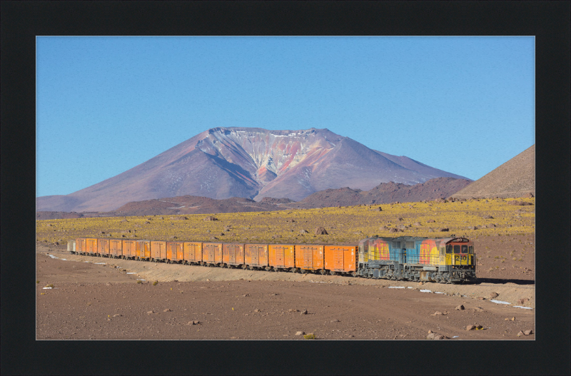 Railway Journey through Cerro Ascotan - Great Pictures Framed