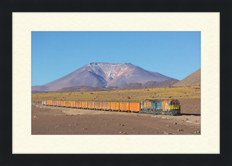 Railway Journey through Cerro Ascotan - Great Pictures Framed