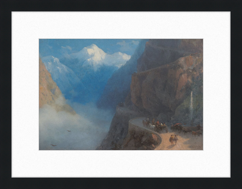 From Mleta to Gudauri (1868) - Great Pictures Framed