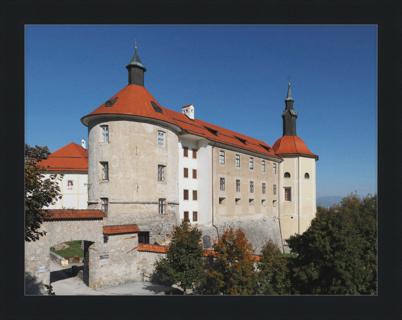 Škofja Loka Castle - Great Pictures Framed