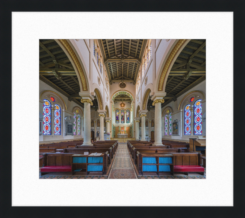 St Raphael's Interior 1, Kingston, Surrey, UK - Great Pictures Framed