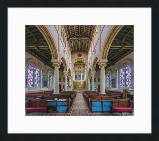 St Raphael's Interior 1, Kingston, Surrey, UK - Great Pictures Framed