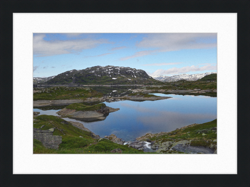 Lake Votna Hordaland Norway - Great Pictures Framed