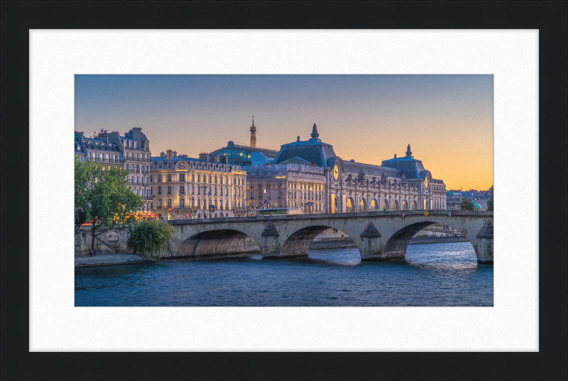 Pont Royal and the Musée d'Orsay, Paris - Great Pictures Framed