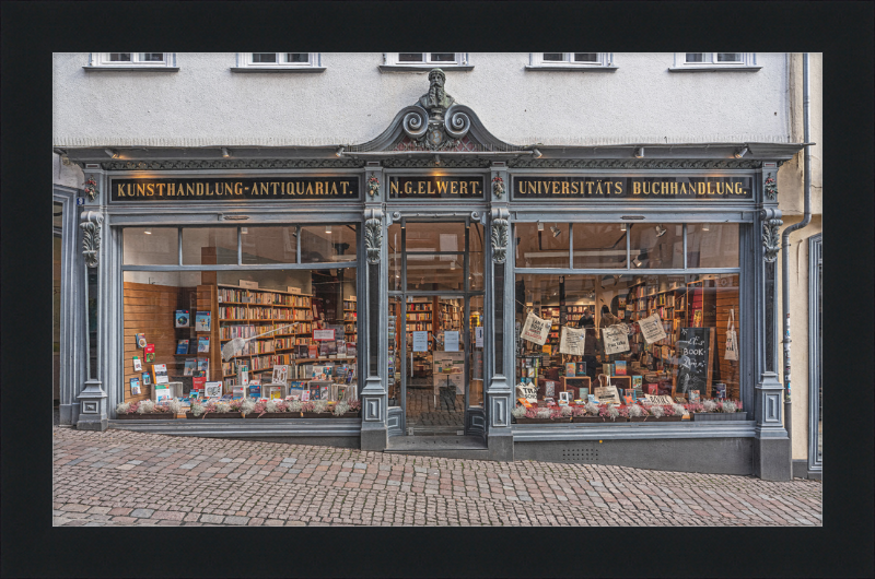 N. G. Elwert Bookstore in Marburg, Germany - Great Pictures Framed