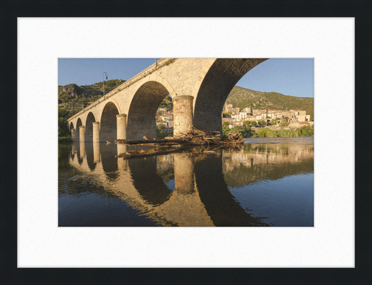 Pont sur l'Orb, Roquebrun (2) - Great Pictures Framed