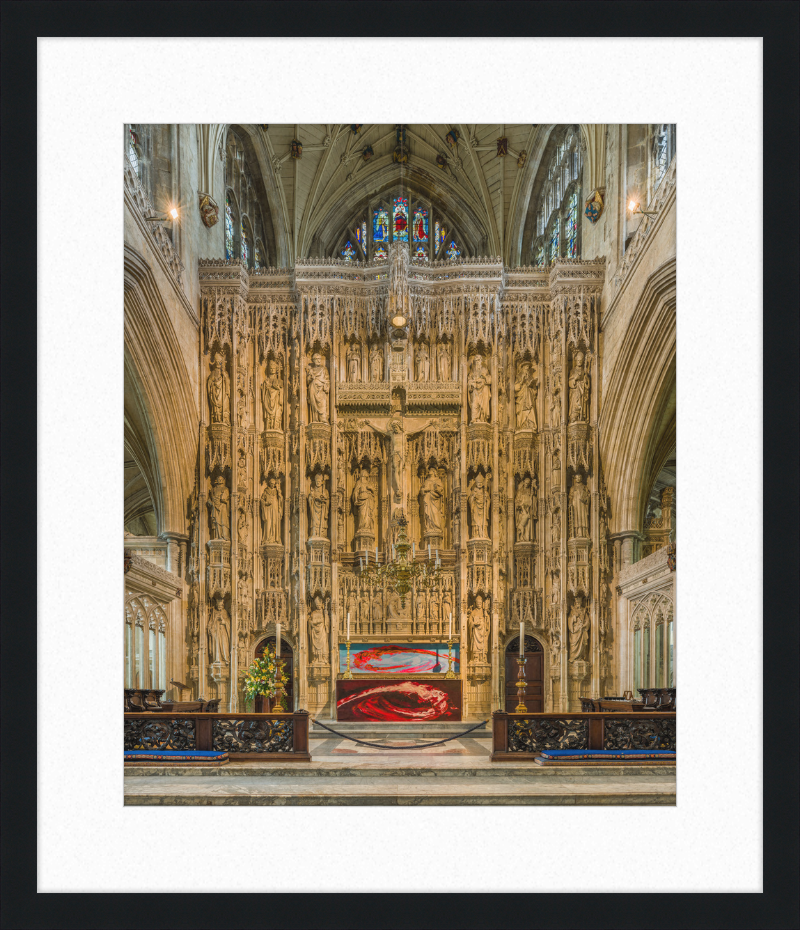 Winchester Cathedral High Altar, Hampshire, UK - Great Pictures Framed