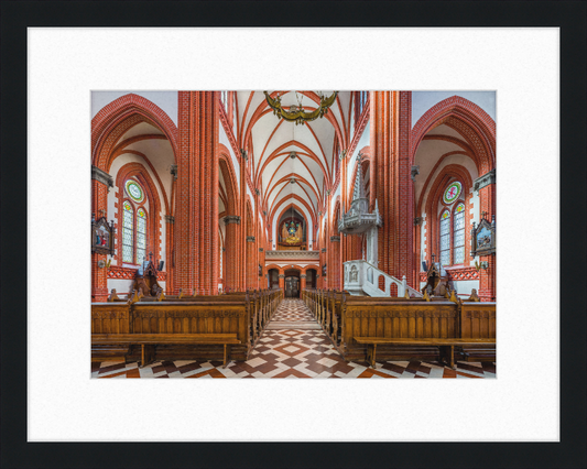 The Interior of the Church of Saint Marie in Palanga, Lithuania - Great Pictures Framed