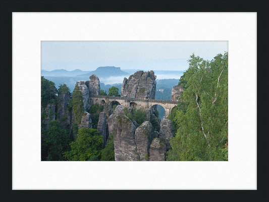 The Bastei Bridge - Great Pictures Framed