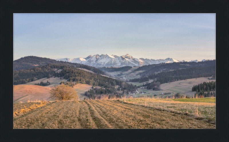 Tatry - Panorama Z Polskiego Spiszu - Great Pictures Framed