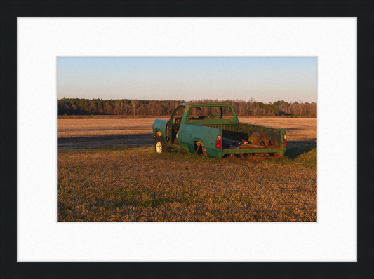 Abandoned Pickup - Great Pictures Framed