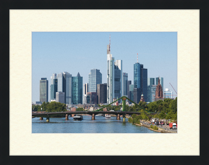 Skyline Frankfurt am Main - Great Pictures Framed