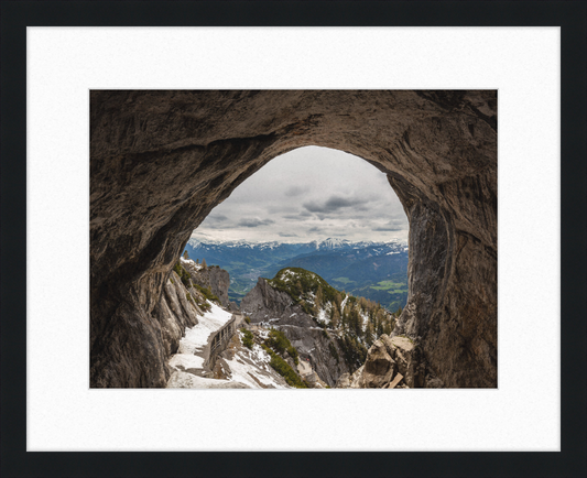 Eisriesenwelt Cave in Austria's Tennen Mountains - Great Pictures Framed
