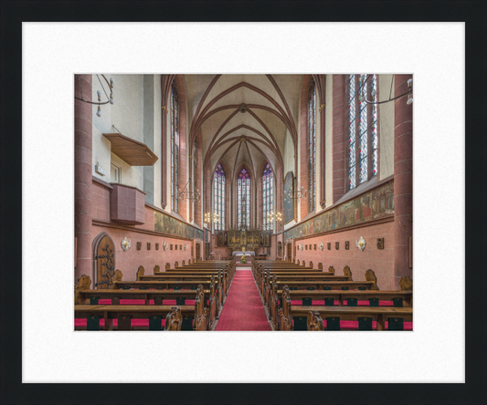The Deutschordenskirche in Frankfurt - Great Pictures Framed