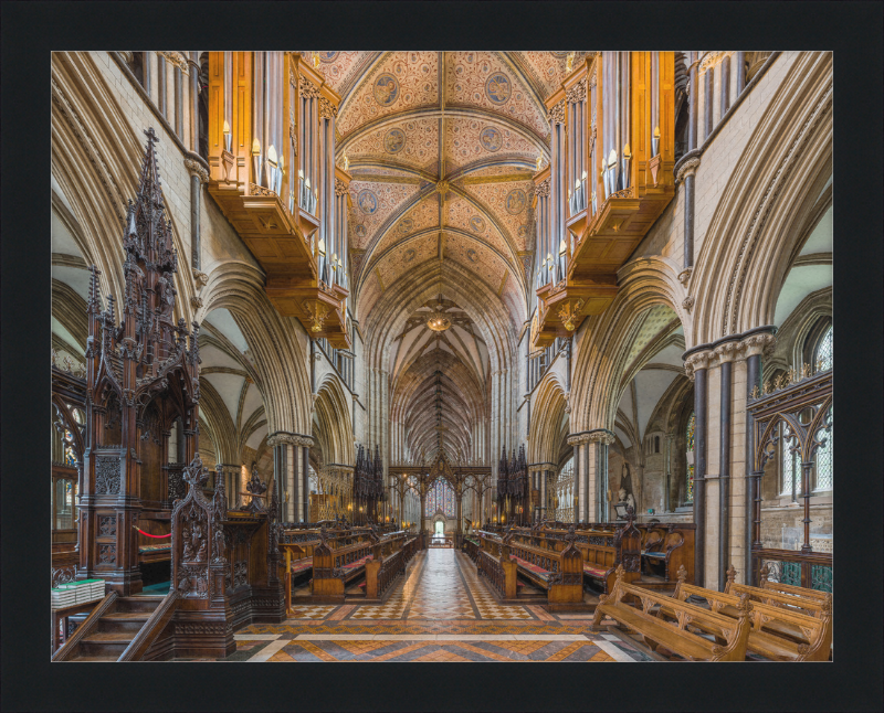 Worcester Cathedral Choir, Worcestershire, UK - Great Pictures Framed