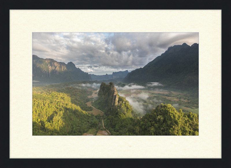 Laos' Karst Mountains - Great Pictures Framed